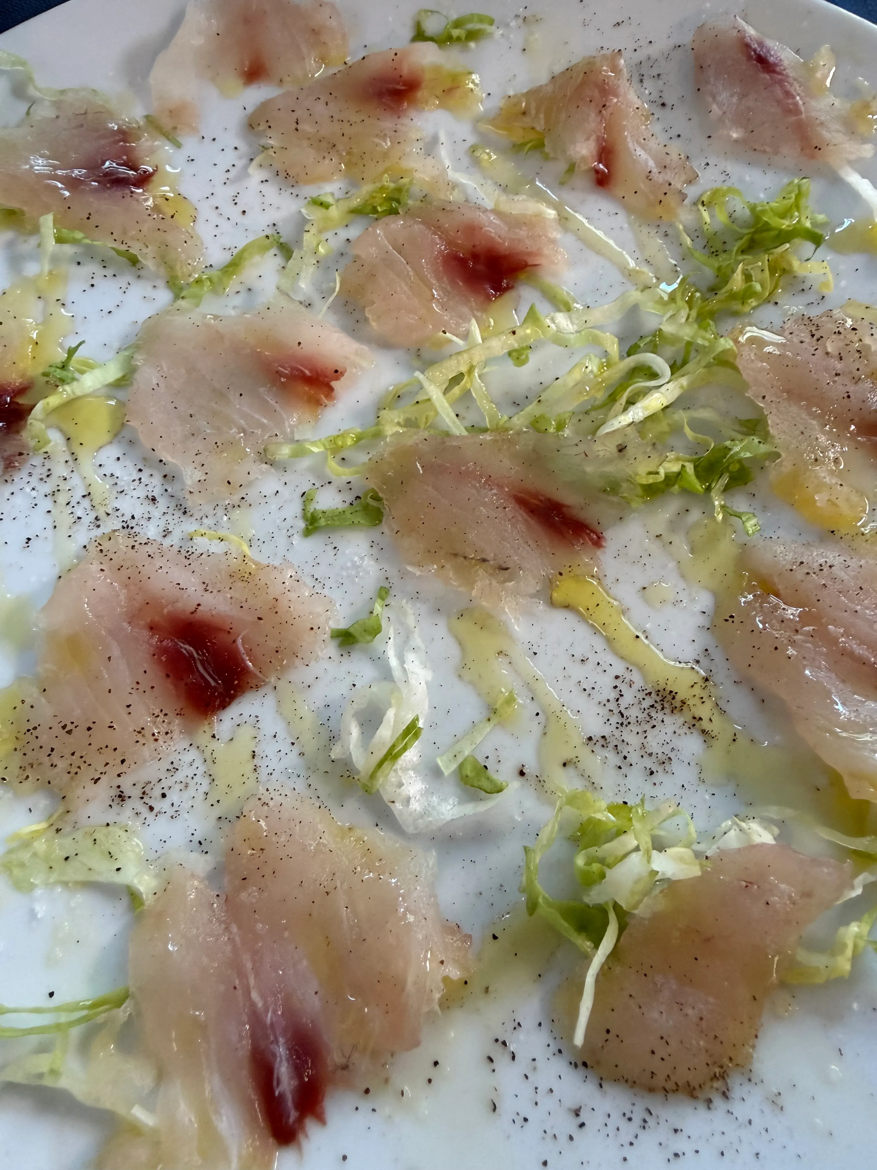 Carpaccio di pesce Serra