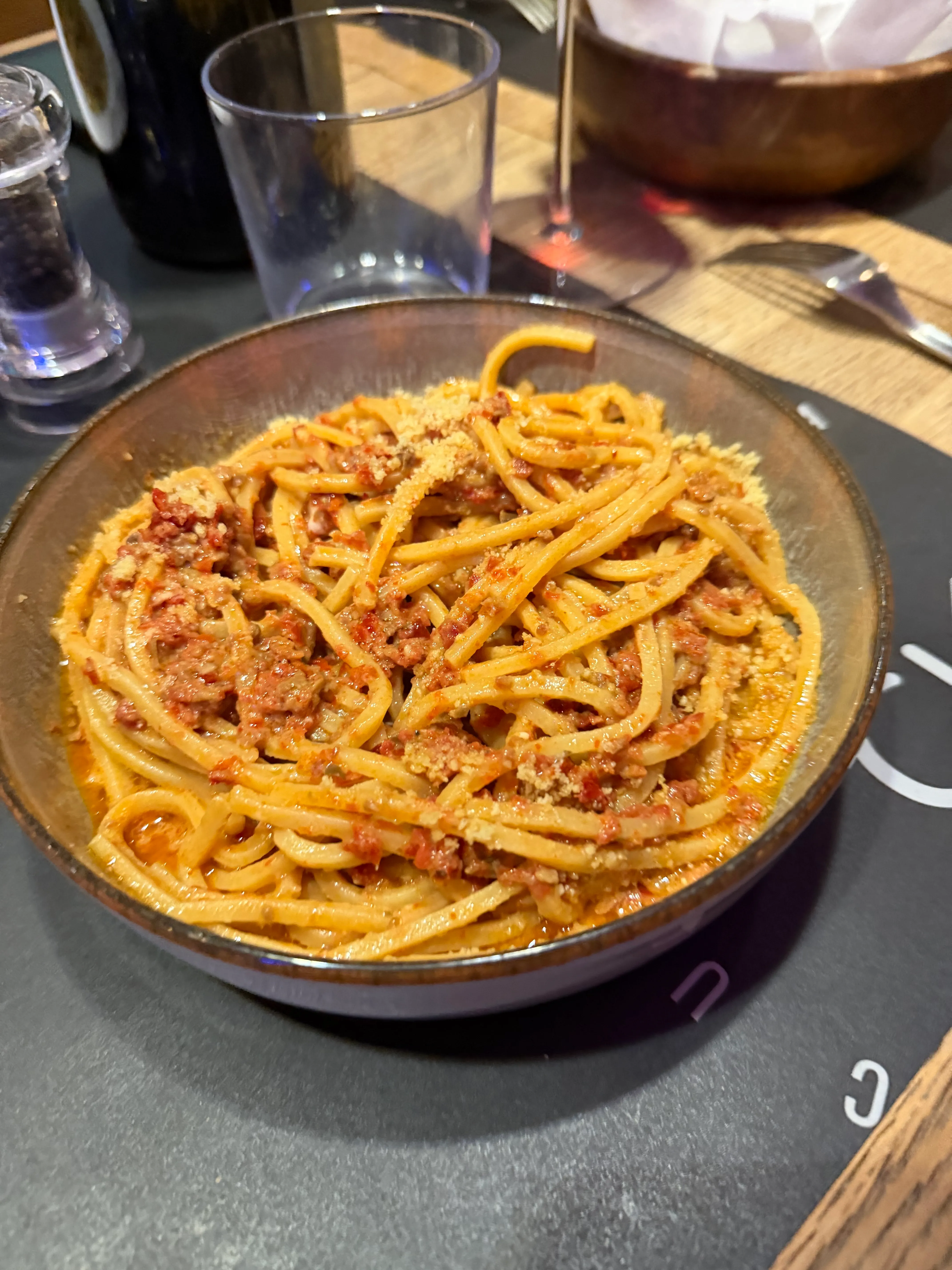 Ciz Osteria Contemporanea:  Cantina eccellente, servizio da rivedere